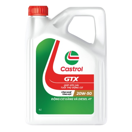 Dầu động cơ Castrol GTX 20W-50 SLCF